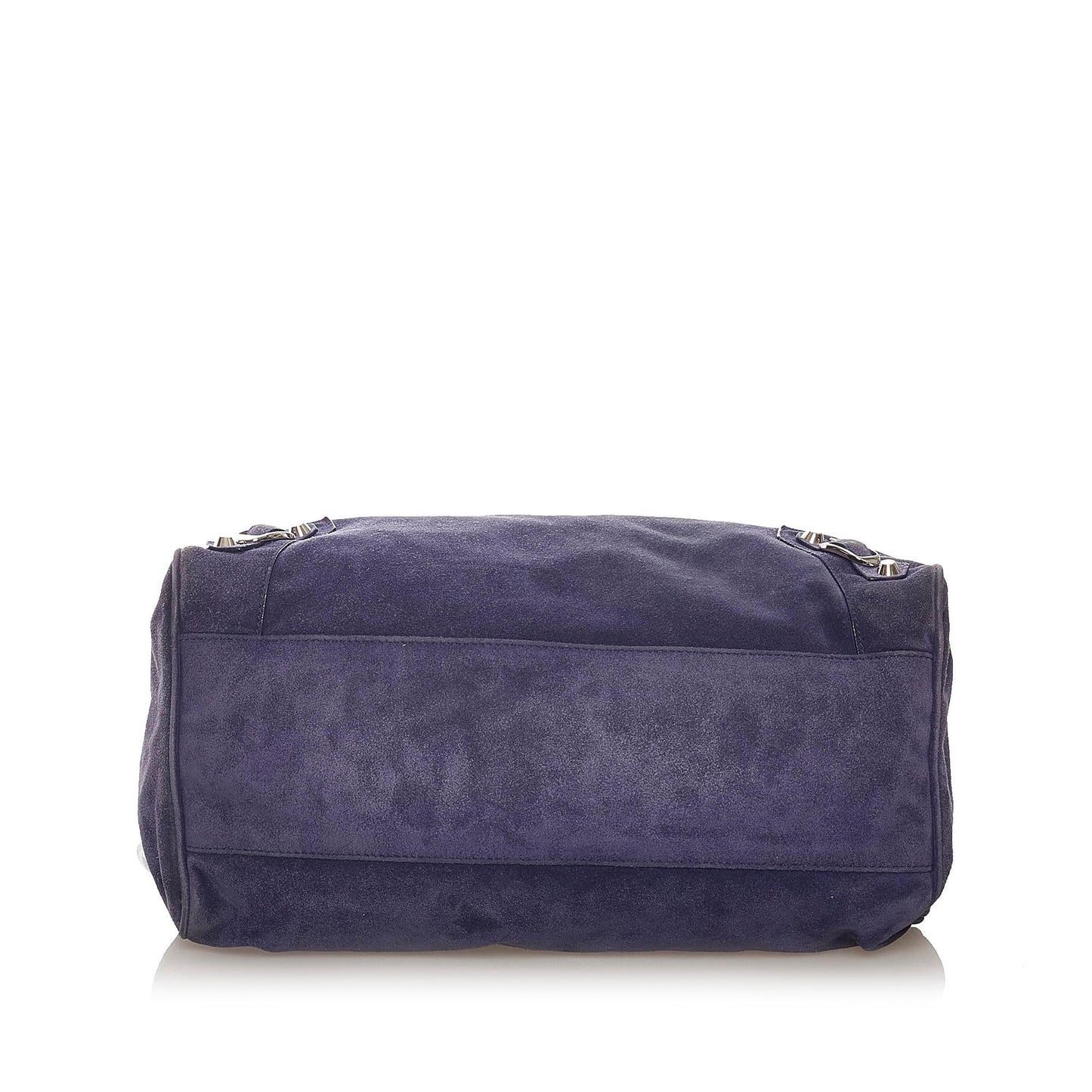 Luxury Balenciaga Motocross Classic Velo Velvet Satchel (SHG-27829)