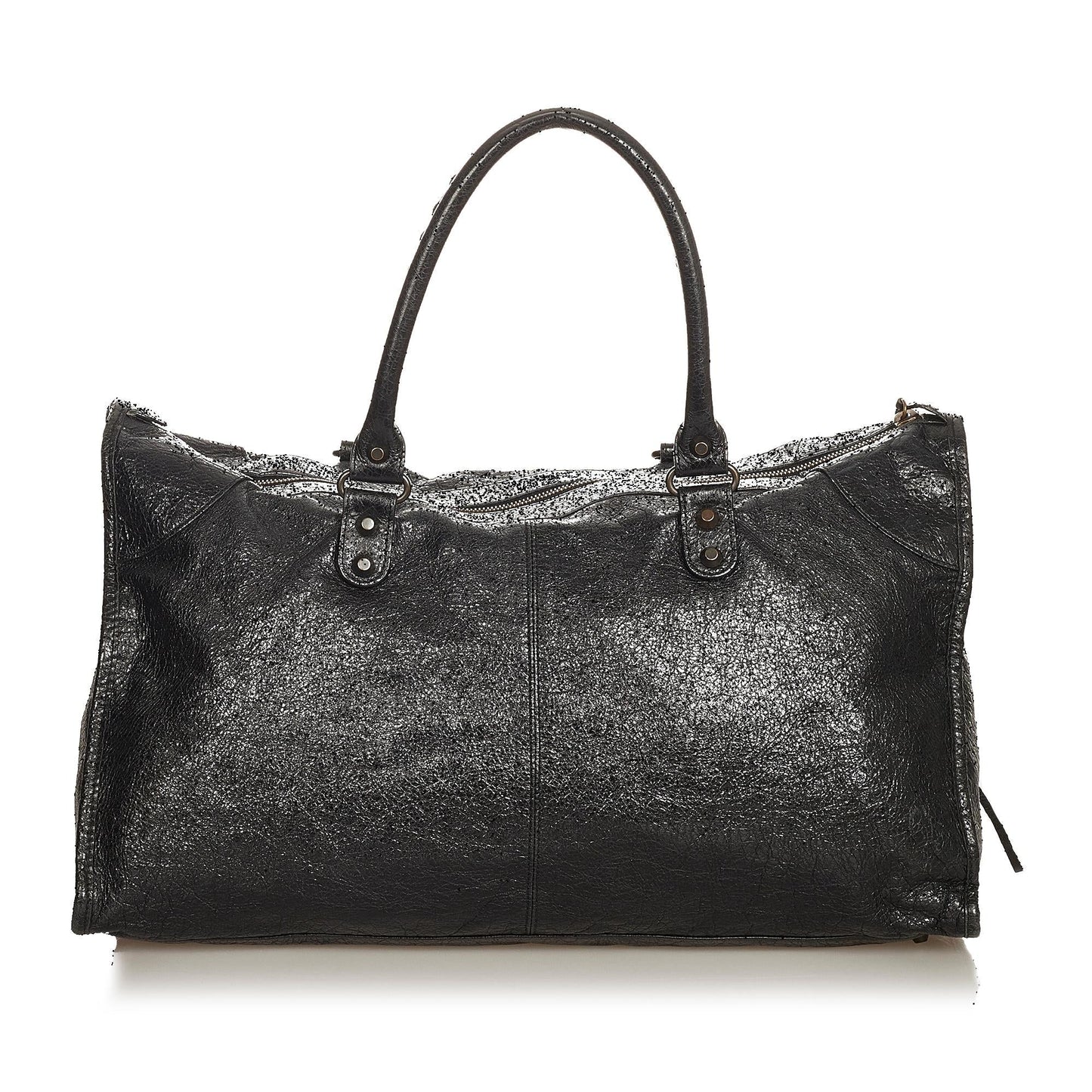 Luxury Balenciaga Motocross Classic Work Lambskin Leather Handbag (SHG-26627)