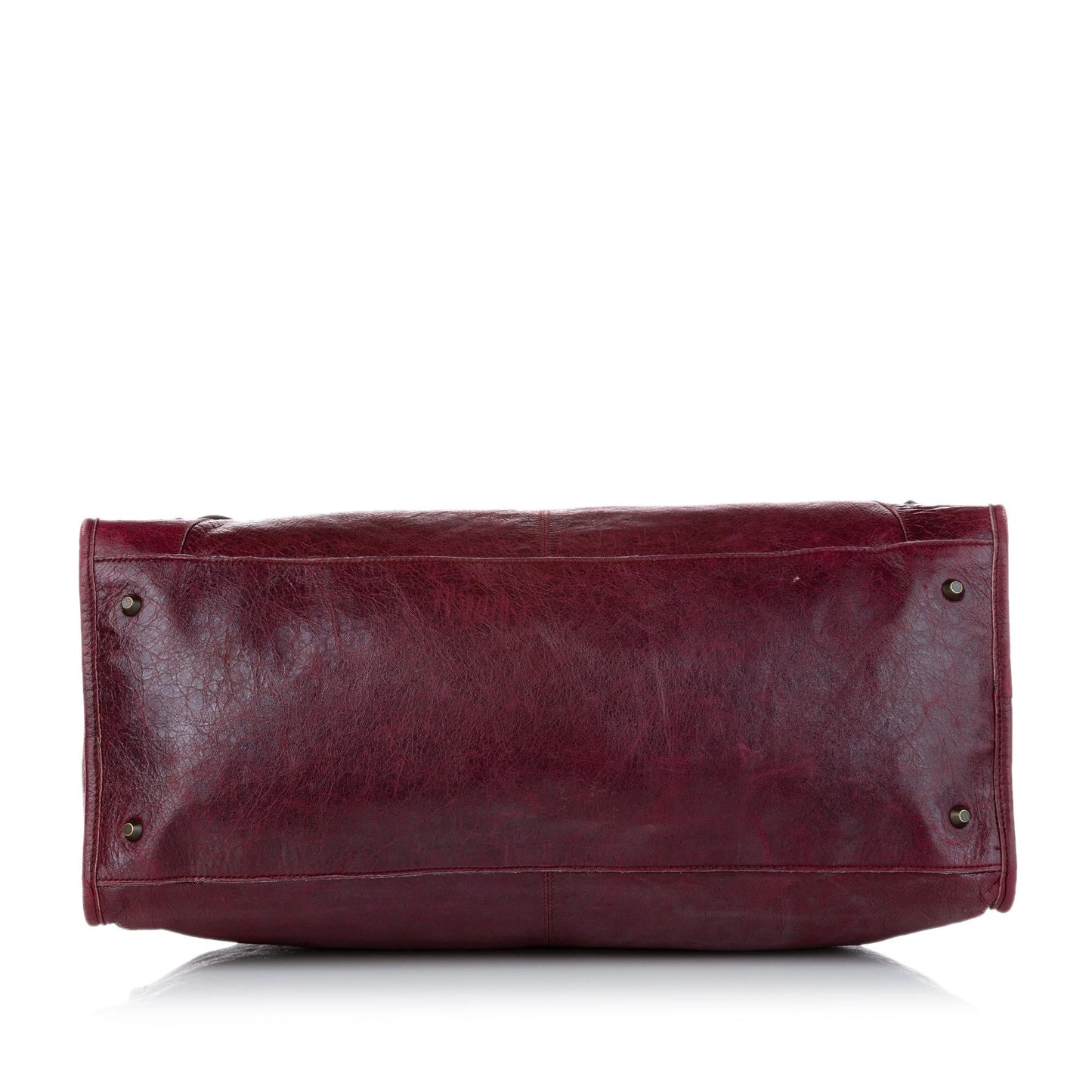 Luxury Balenciaga Motocross Classic Work Lambskin Leather Handbag (SHG-28262)