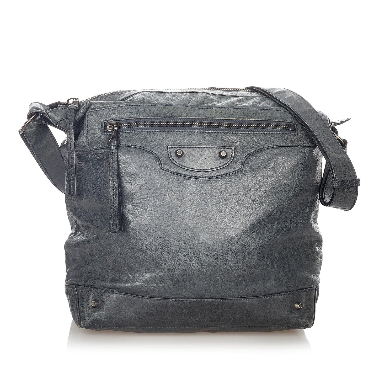Luxury Balenciaga Motocross Day Leather Crossbody Bag (SHG-23541)