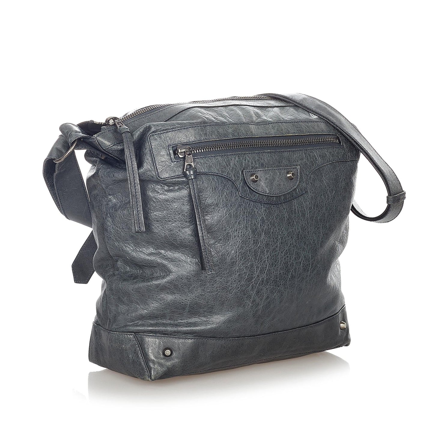 Luxury Balenciaga Motocross Day Leather Crossbody Bag (SHG-23541)