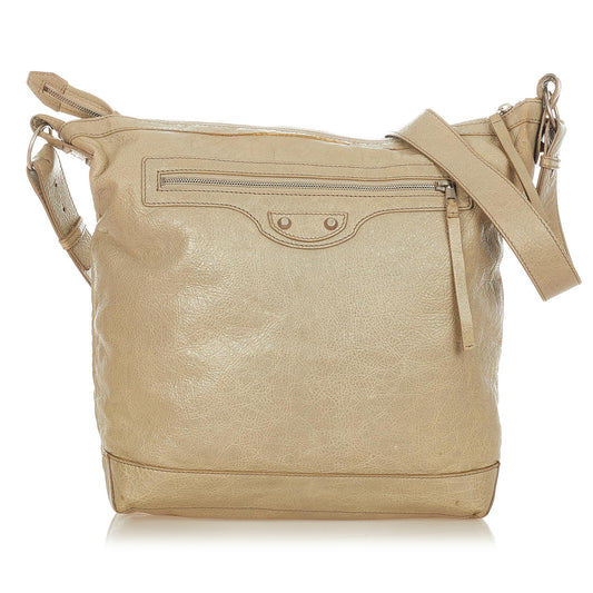 Luxury Balenciaga Motocross Day Leather Crossbody Bag (SHG-26043)