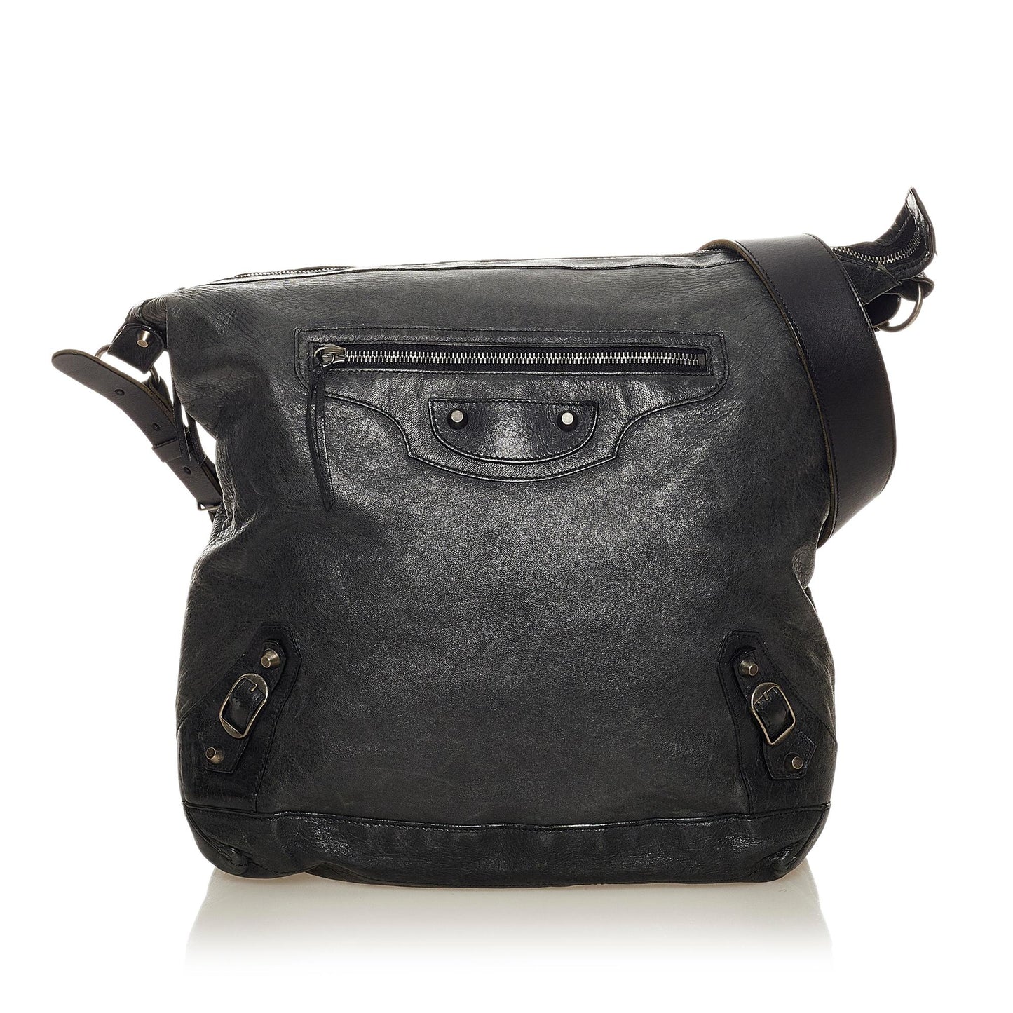 Luxury Balenciaga Motocross Day Leather Crossbody Bag (SHG-27784)