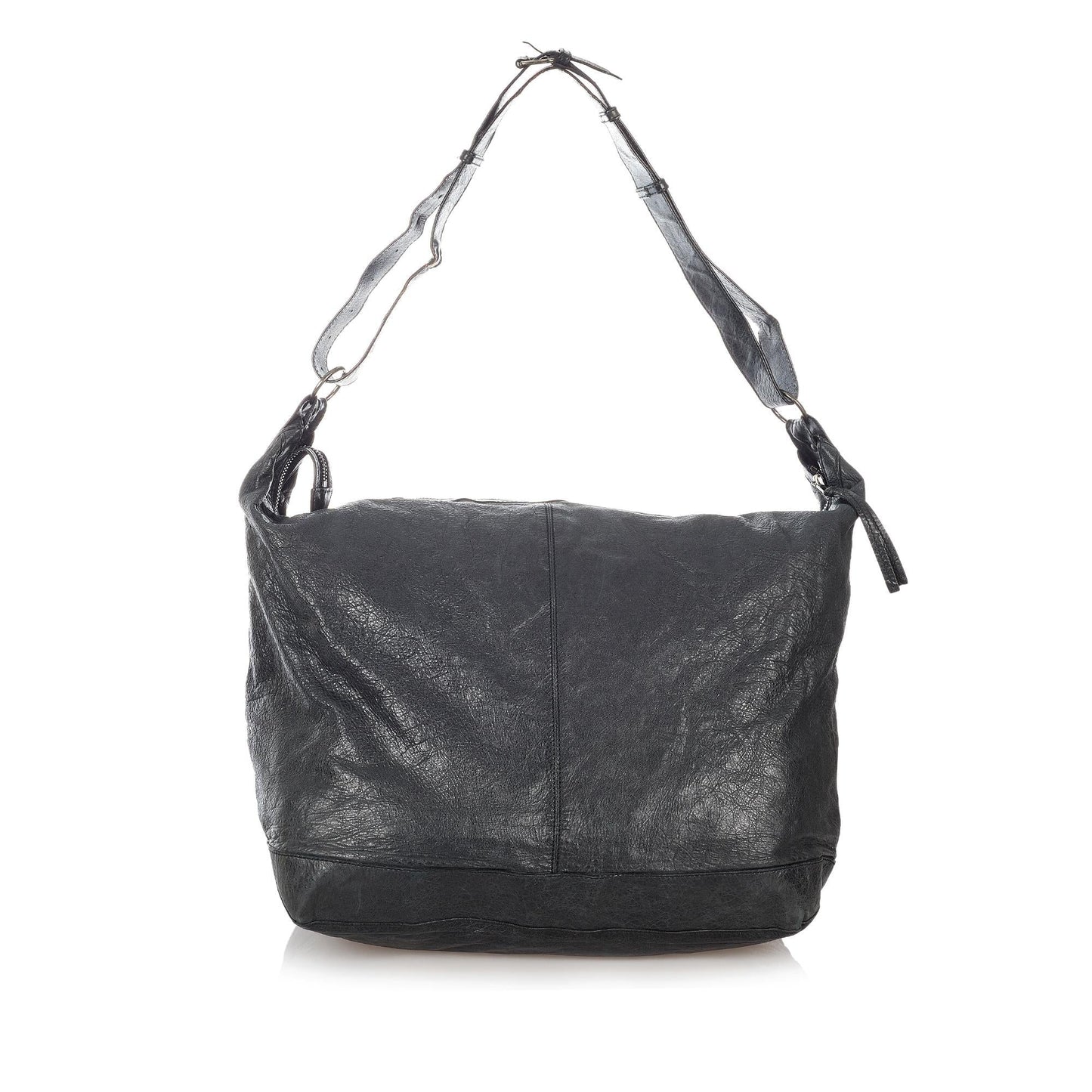 Luxury Balenciaga Motocross Day Leather Shoulder Bag (SHG-26859)