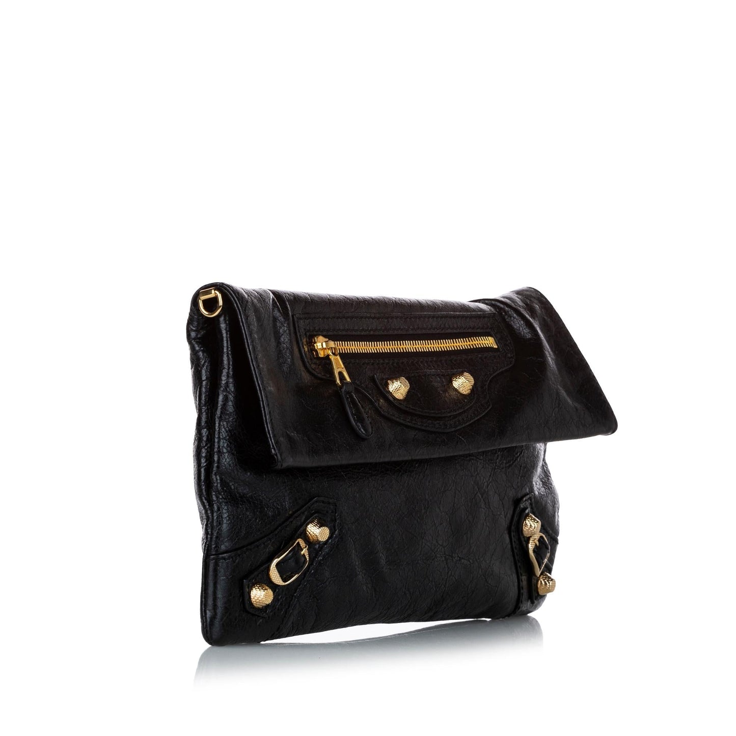 Luxury Balenciaga Motocross Giant 12 Envelope Lambskin Leather Crossbody Bag (SHG-28968)