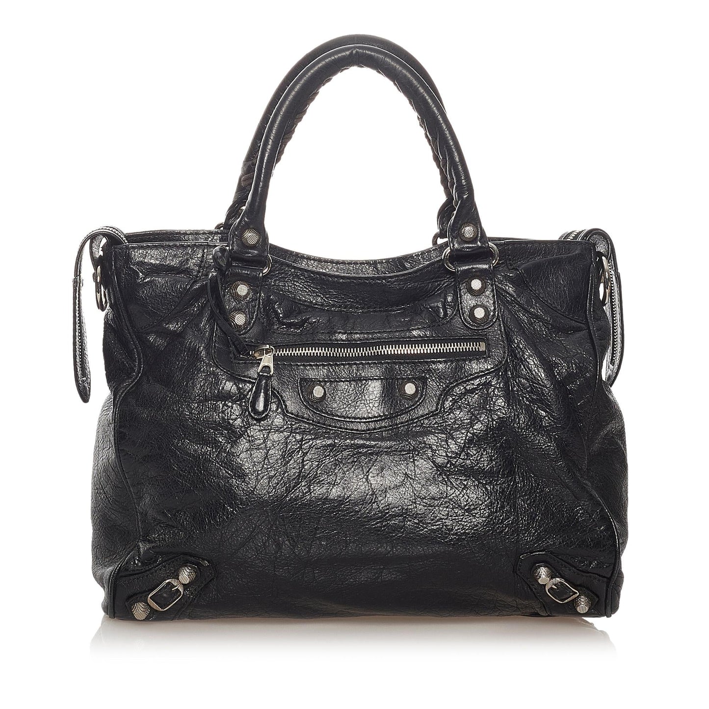 Luxury Balenciaga Motocross Giant 12 Velo Satchel (SHG-27489)