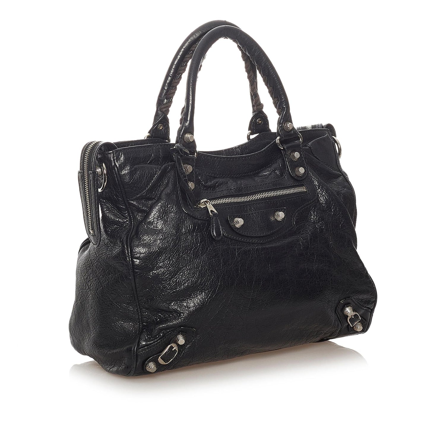 Luxury Balenciaga Motocross Giant 12 Velo Satchel (SHG-27489)