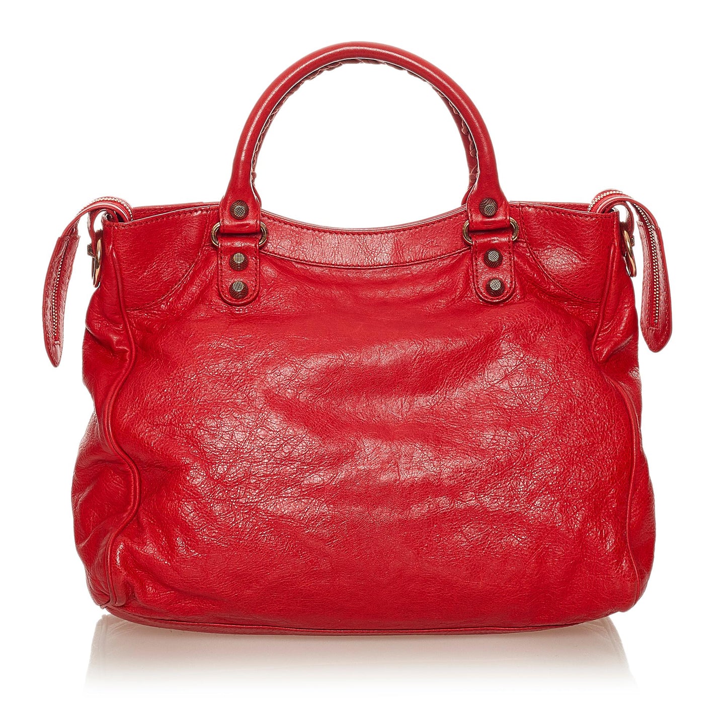 Luxury Balenciaga Motocross Giant 12 Velo Satchel (SHG-27785)