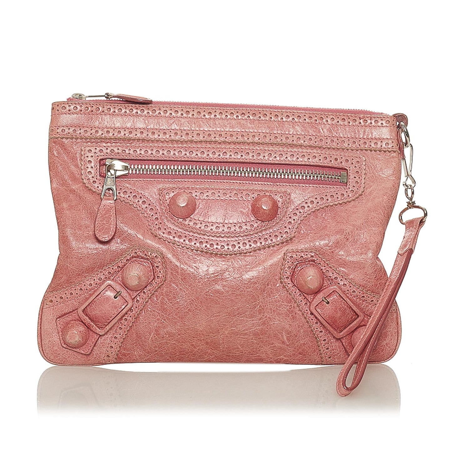 Luxury Balenciaga Motocross Giant 21 Brogues Clutch Bag (SHG-27387)