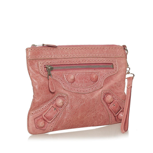 Luxury Balenciaga Motocross Giant 21 Brogues Clutch Bag (SHG-27387)