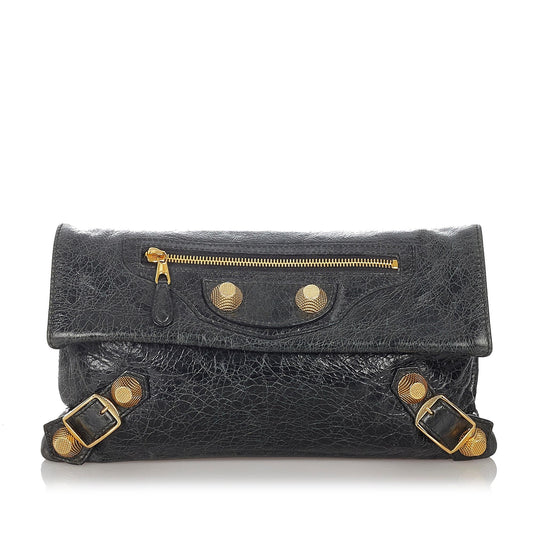 Luxury Balenciaga Motocross Giant 21 Envelope Clutch Bag (SHG-27148)