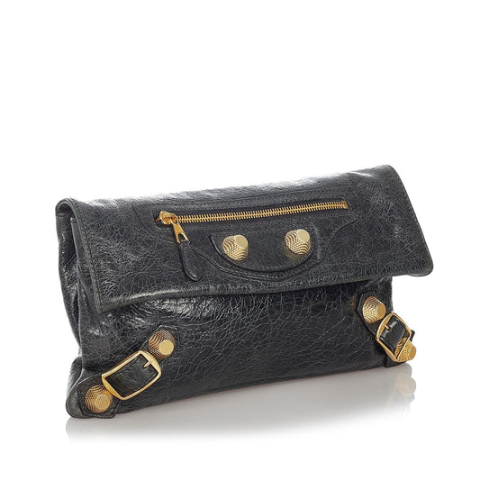 Luxury Balenciaga Motocross Giant 21 Envelope Clutch Bag (SHG-27148)
