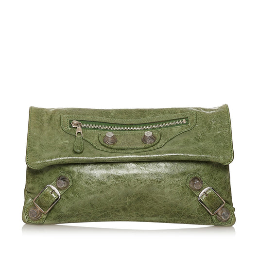 Luxury Balenciaga Motocross Giant 21 Envelope Clutch Bag (SHG-29282)