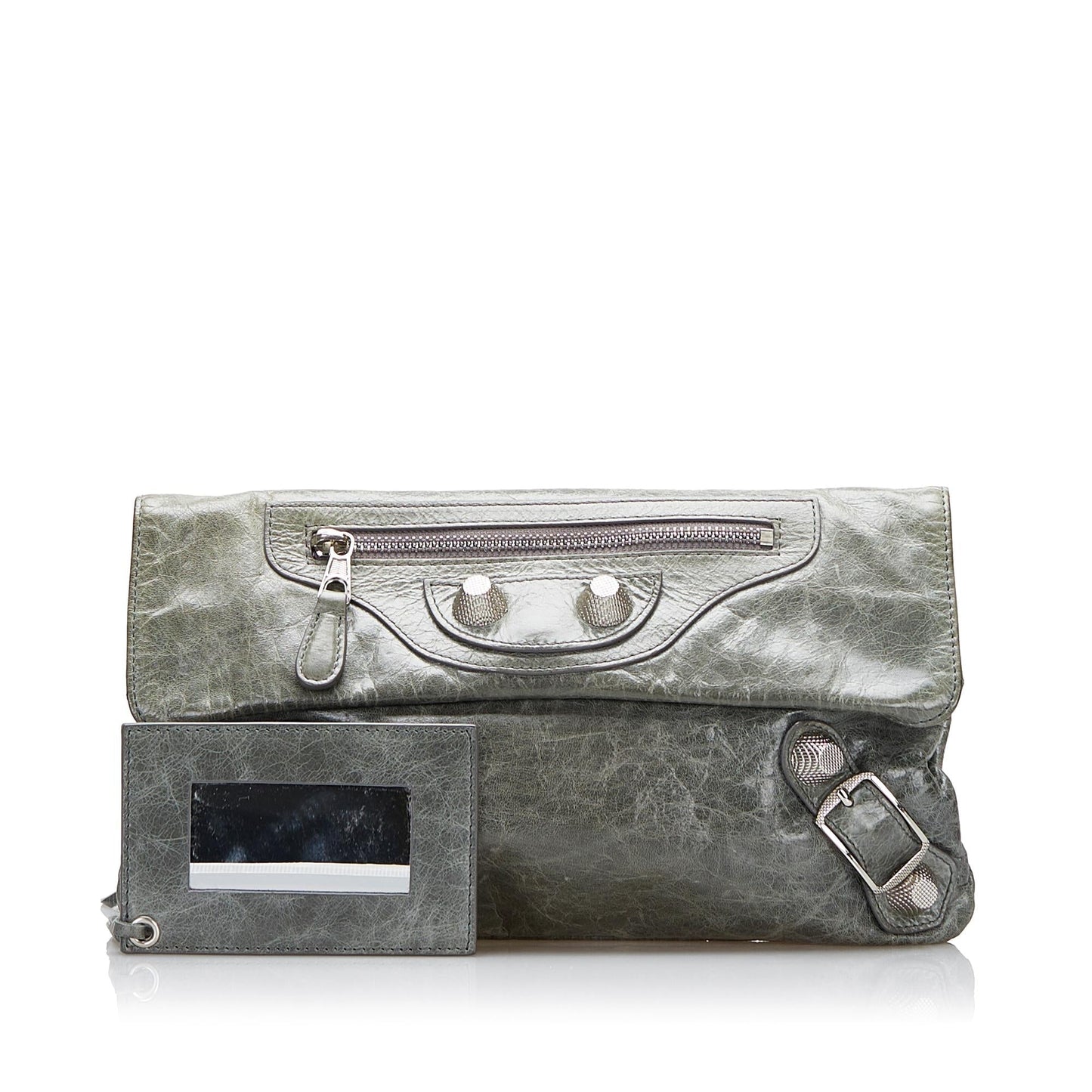 Luxury Balenciaga Motocross Giant 21 Envelope Clutch Bag (SHG-eQTFnb)