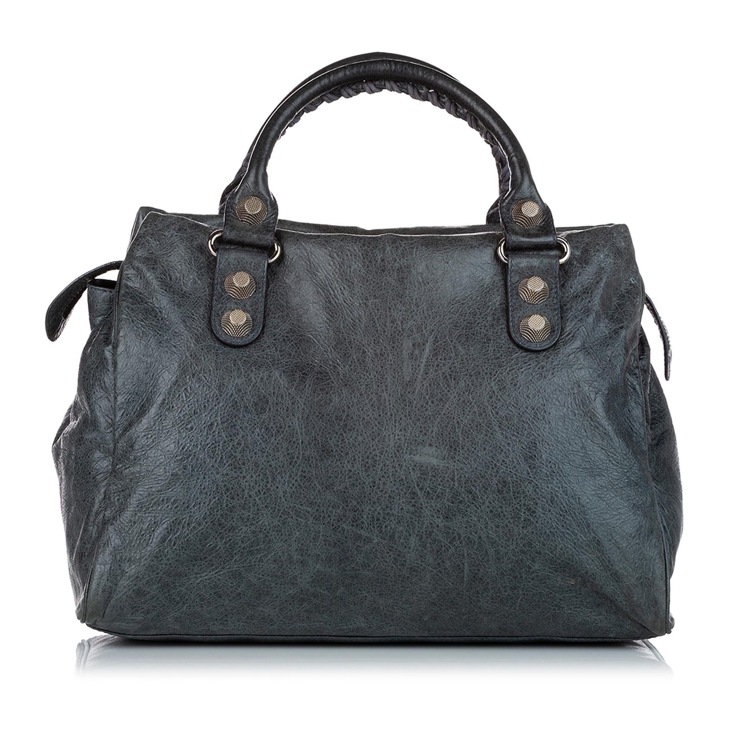 Luxury Balenciaga Motocross Giant 21 Midday Leather Handbag (SHG-24330)