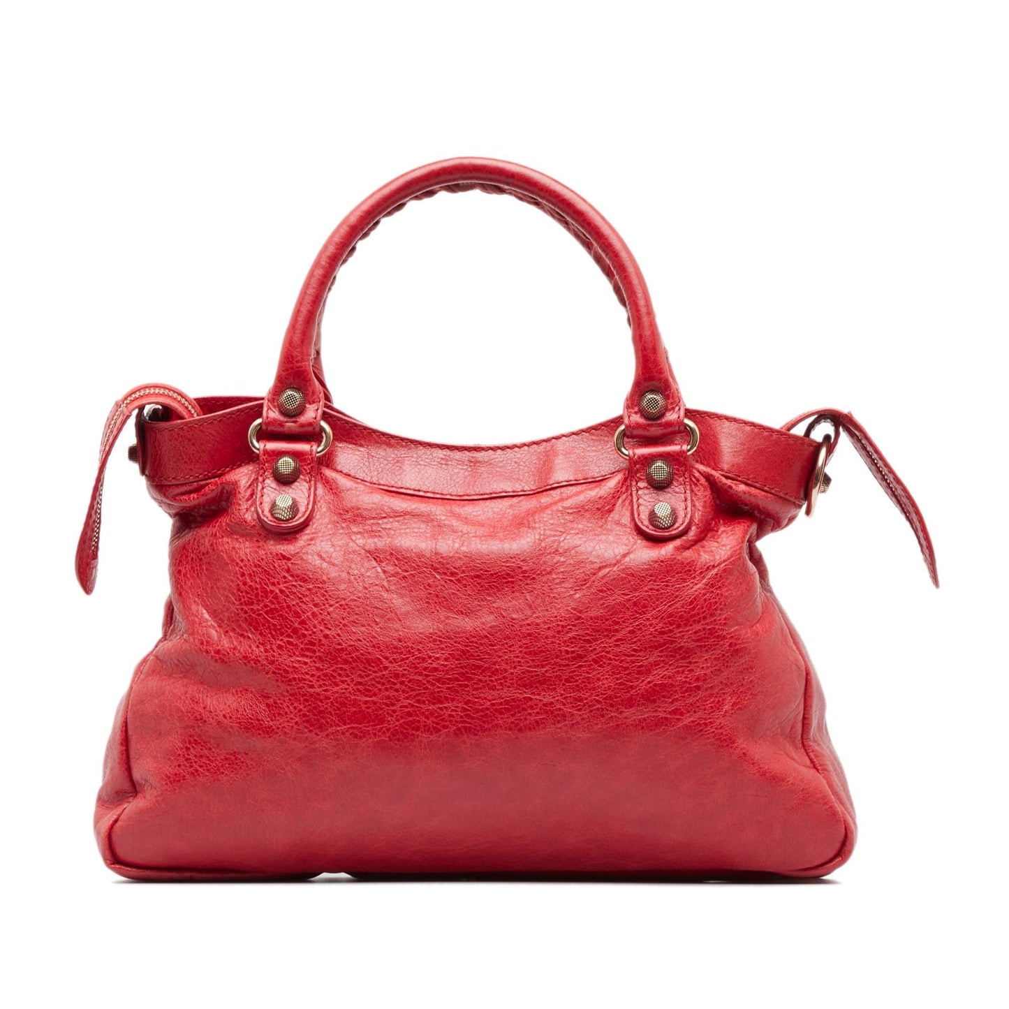 Luxury Balenciaga Motocross Giant Town Satchel (SHG-3NdjDy)