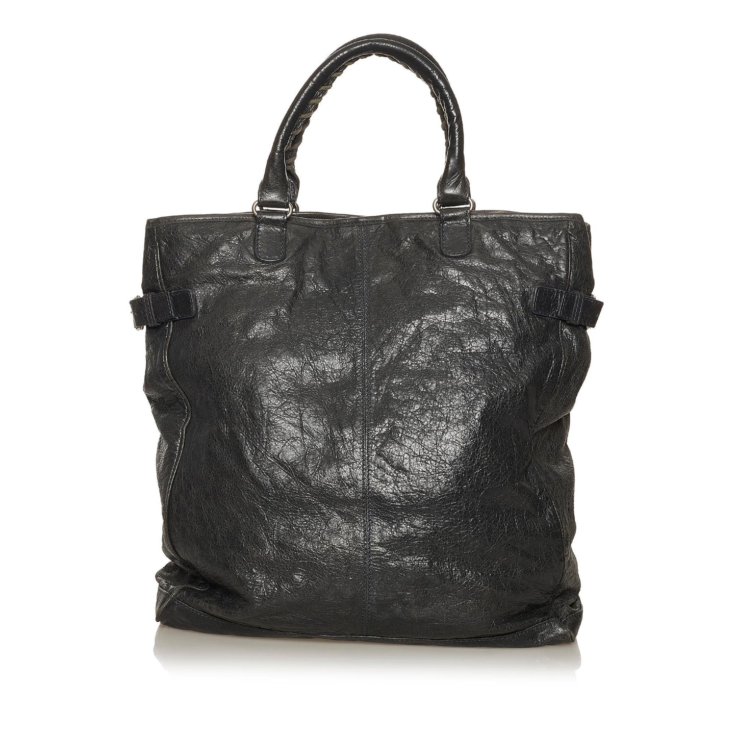 Luxury Balenciaga Motocross Hexagon Lambskin Leather Tote Bag (SHG-28781)