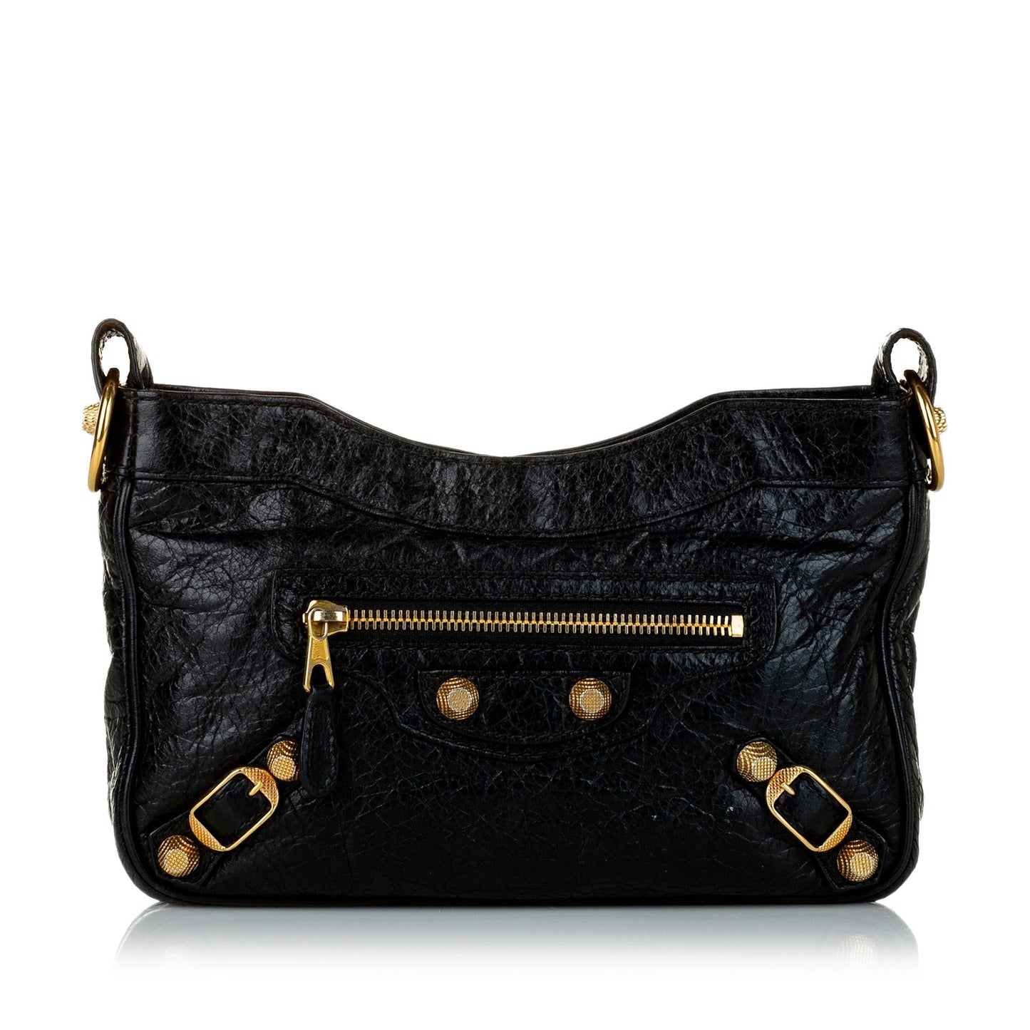 Luxury Balenciaga Motocross Hip Giant 21 Leather Crossbody Bag (SHG-32796)