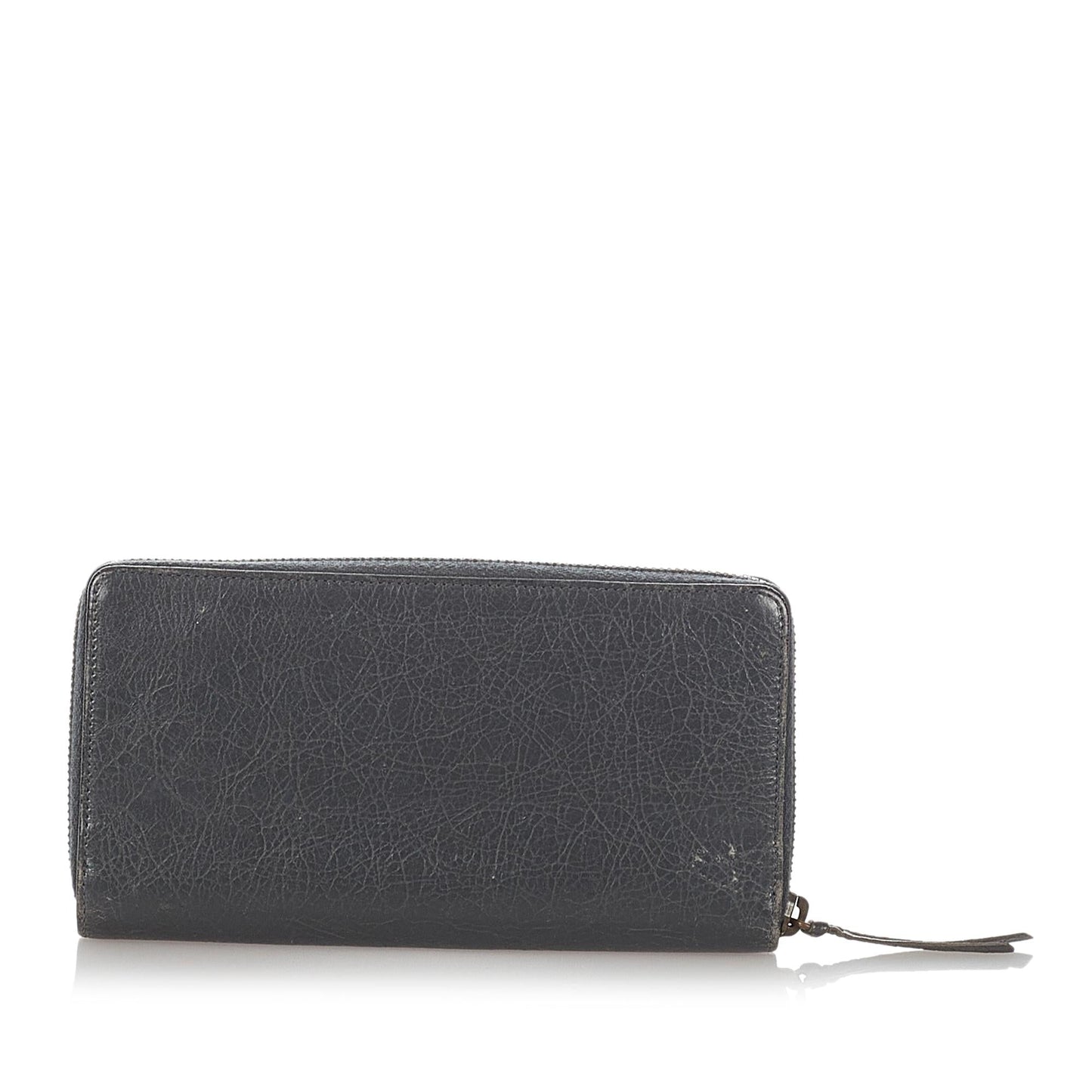 Luxury Balenciaga Motocross Leather Wallet (SHG-26769)
