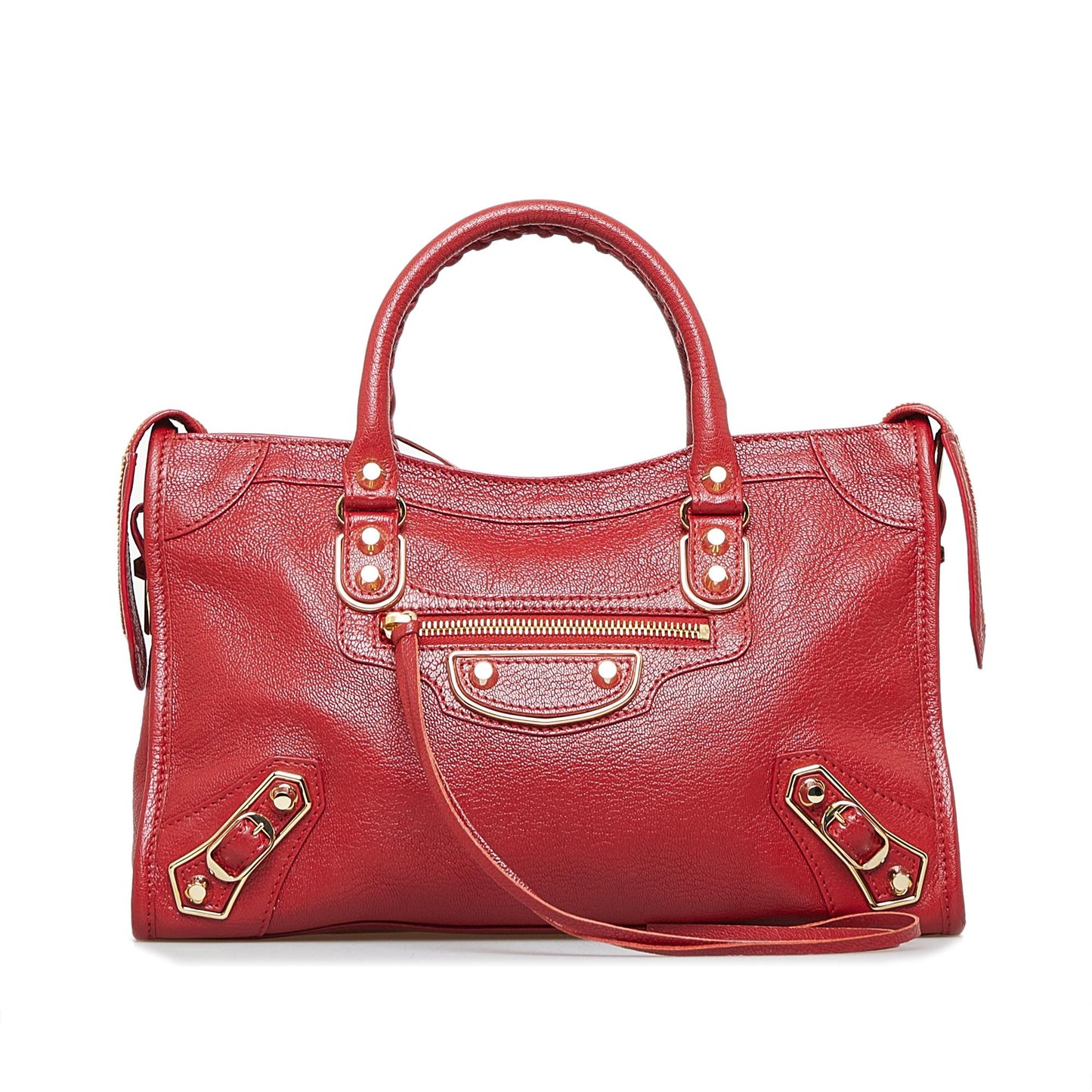 Luxury Balenciaga Motocross Metallic Edge City S Bag (SHG-5L4qEF)