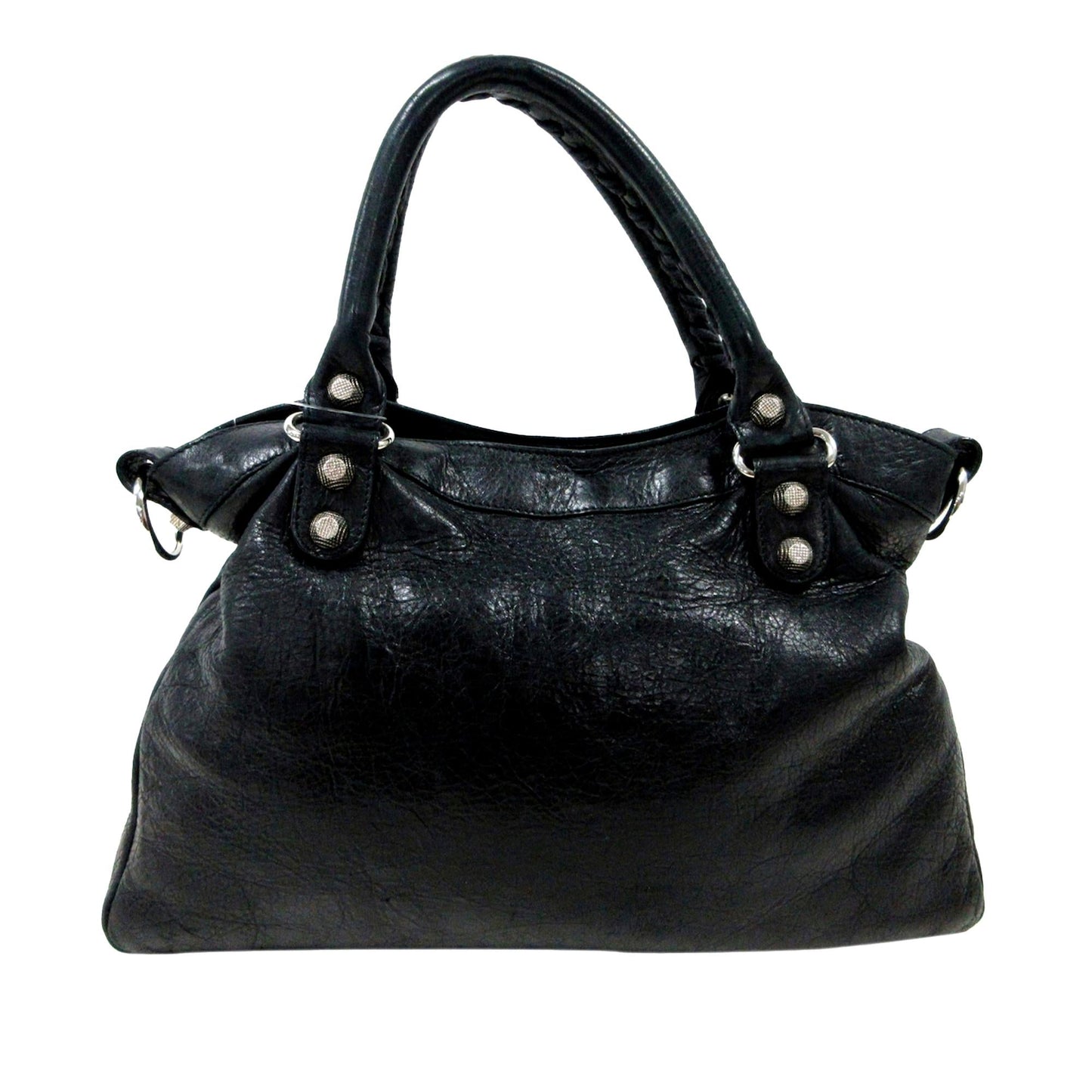 Luxury Balenciaga Motocross Town Giant Leather Handbag (SHG-29337)