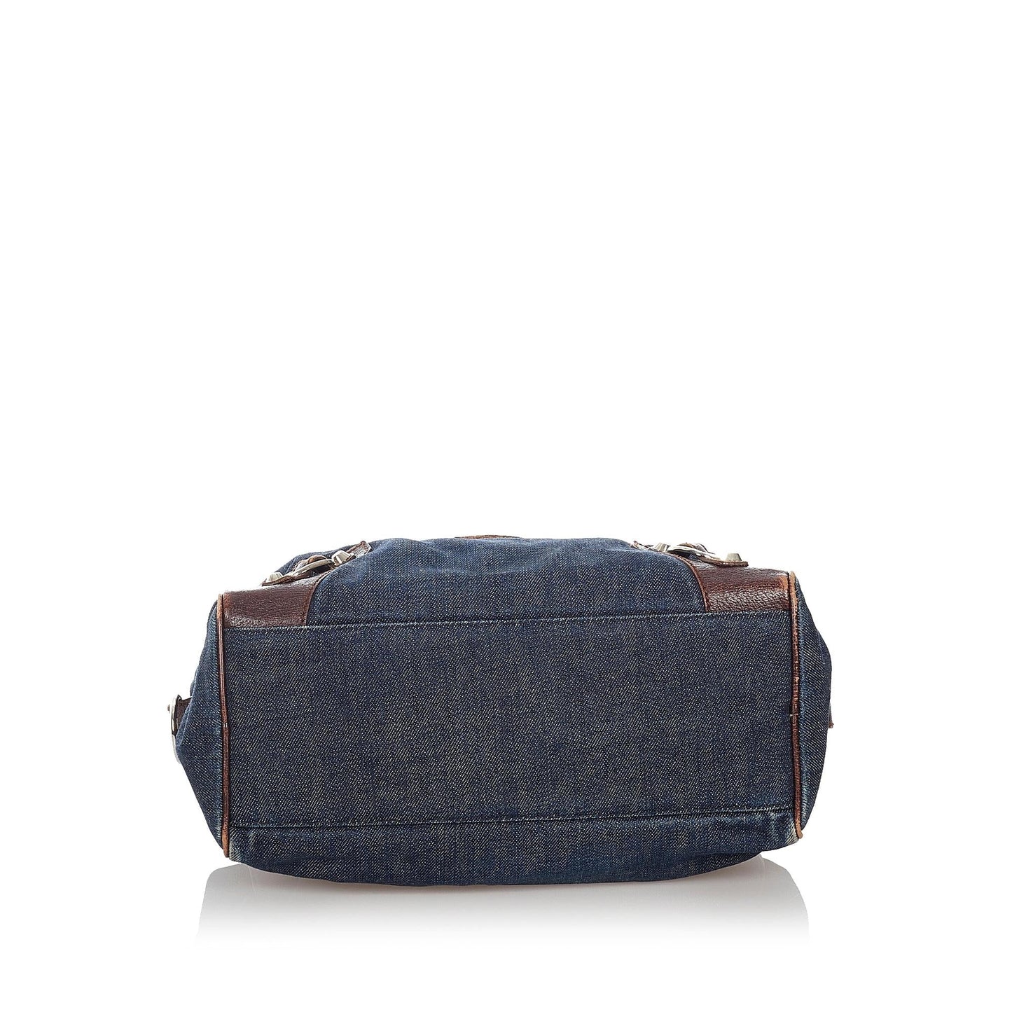 Luxury Balenciaga Motocross Twiggy Denim Handbag (SHG-27194)