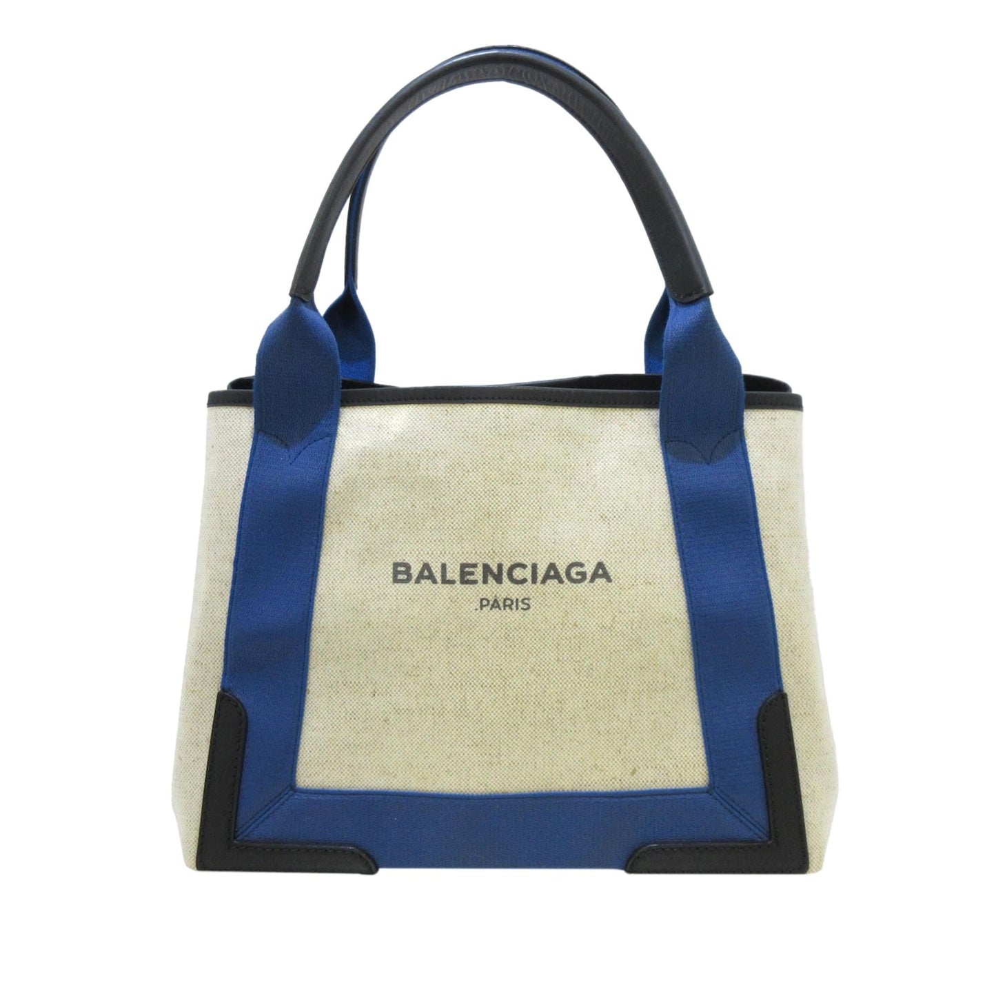 Luxury Balenciaga Navy Cabas S Tote (SHG-35886)