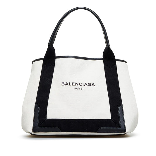 Luxury Balenciaga Navy Cabas S Tote (SHG-9xcxgt)