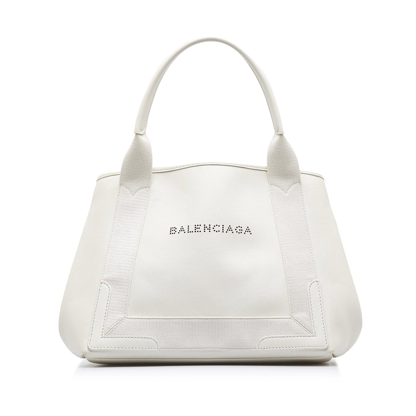 Luxury Balenciaga Navy Cabas S Tote (SHG-0ntX1O)