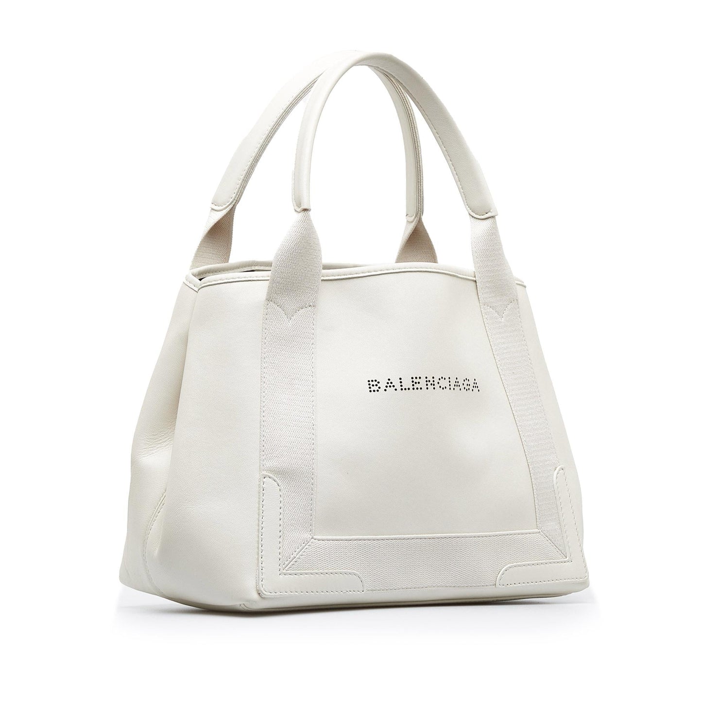Luxury Balenciaga Navy Cabas S Tote (SHG-0ntX1O)
