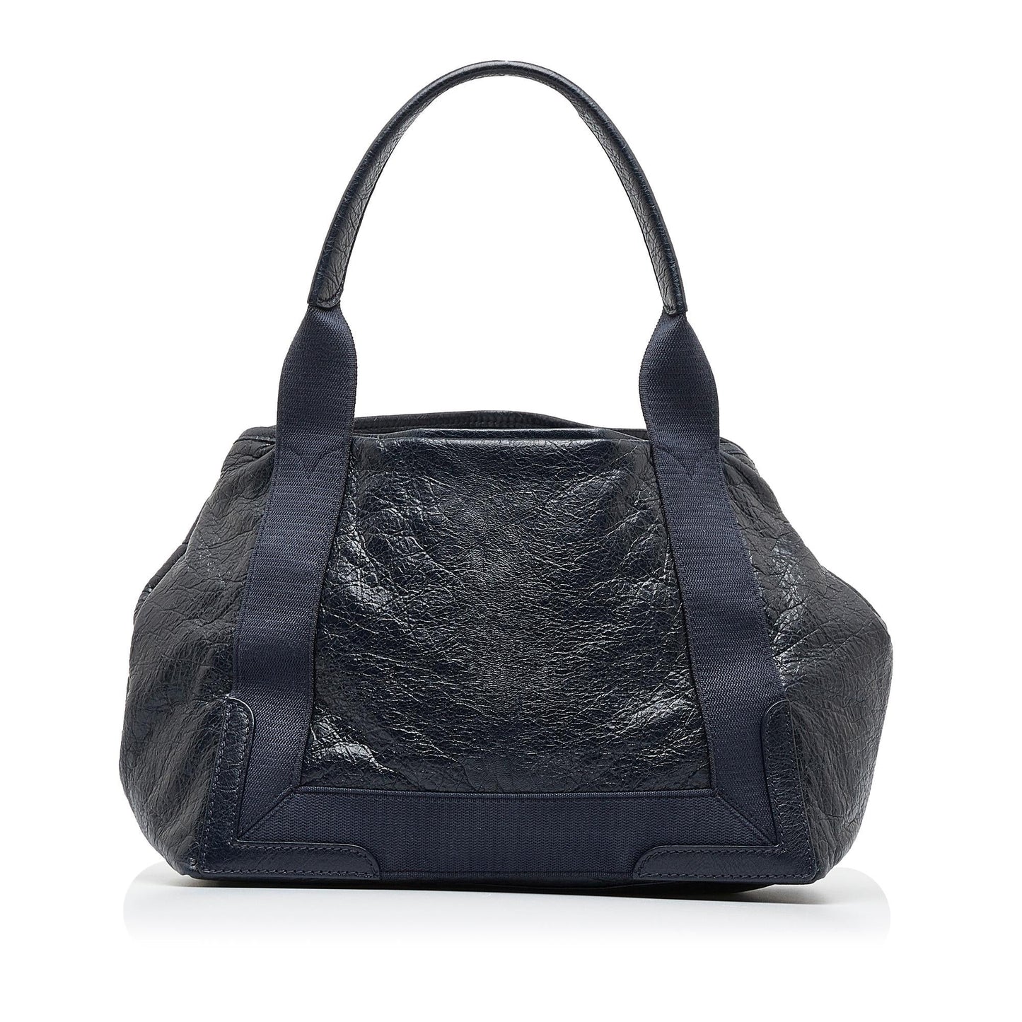 Luxury Balenciaga Navy Cabas S Tote (SHG-LSMOX8)