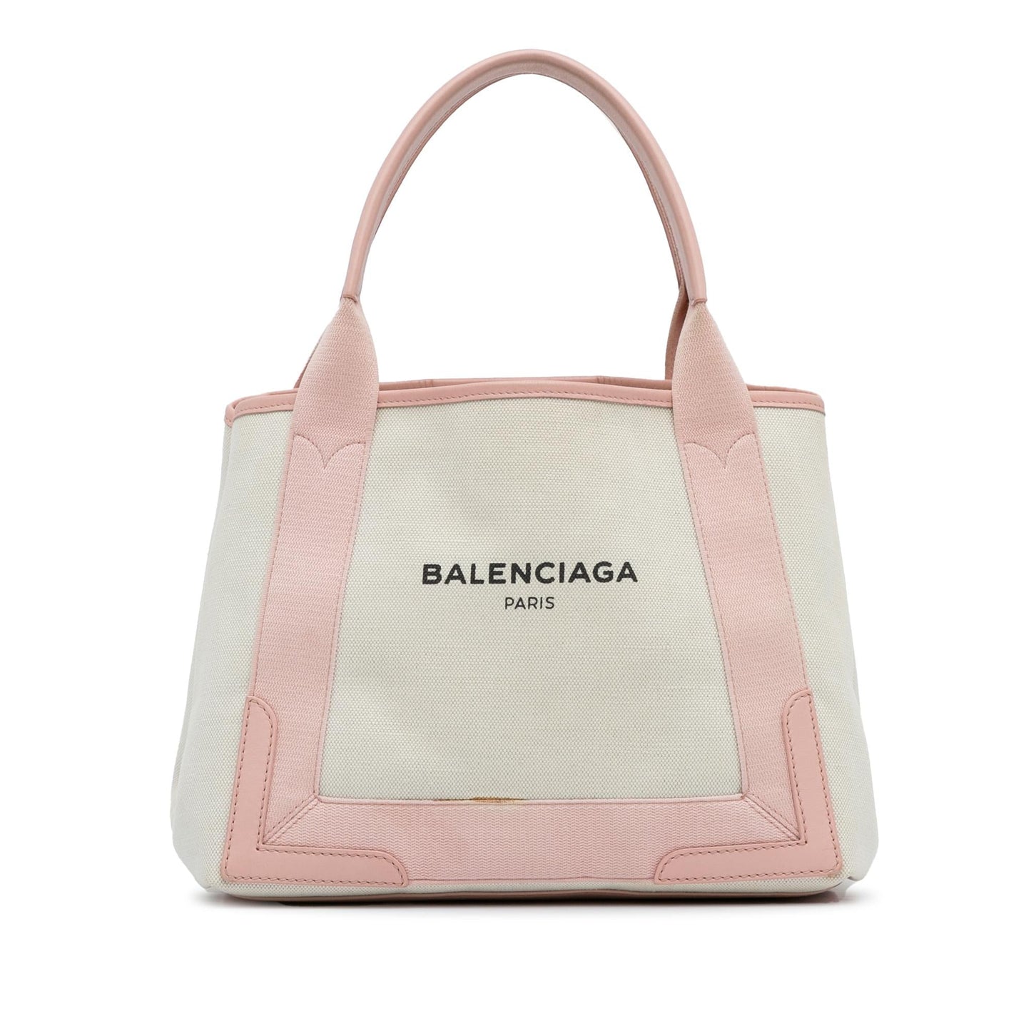 Luxury Balenciaga Navy Cabas S Tote (SHG-QP0N5r)