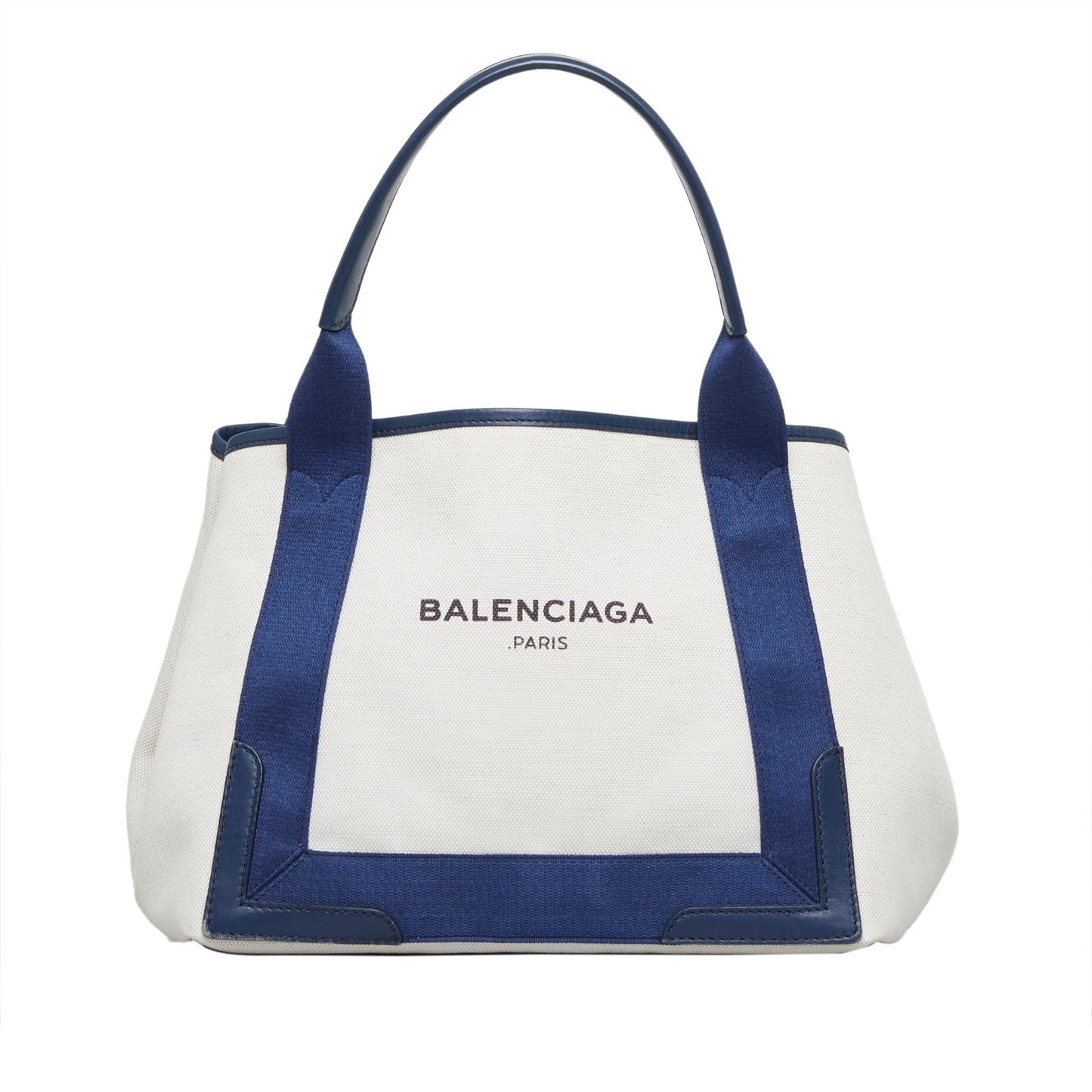 Luxury Balenciaga Navy Cabas S (SHG-WOhAW6)