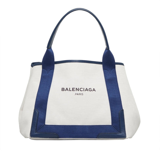 Luxury Balenciaga Navy Cabas S (SHG-WOhAW6)