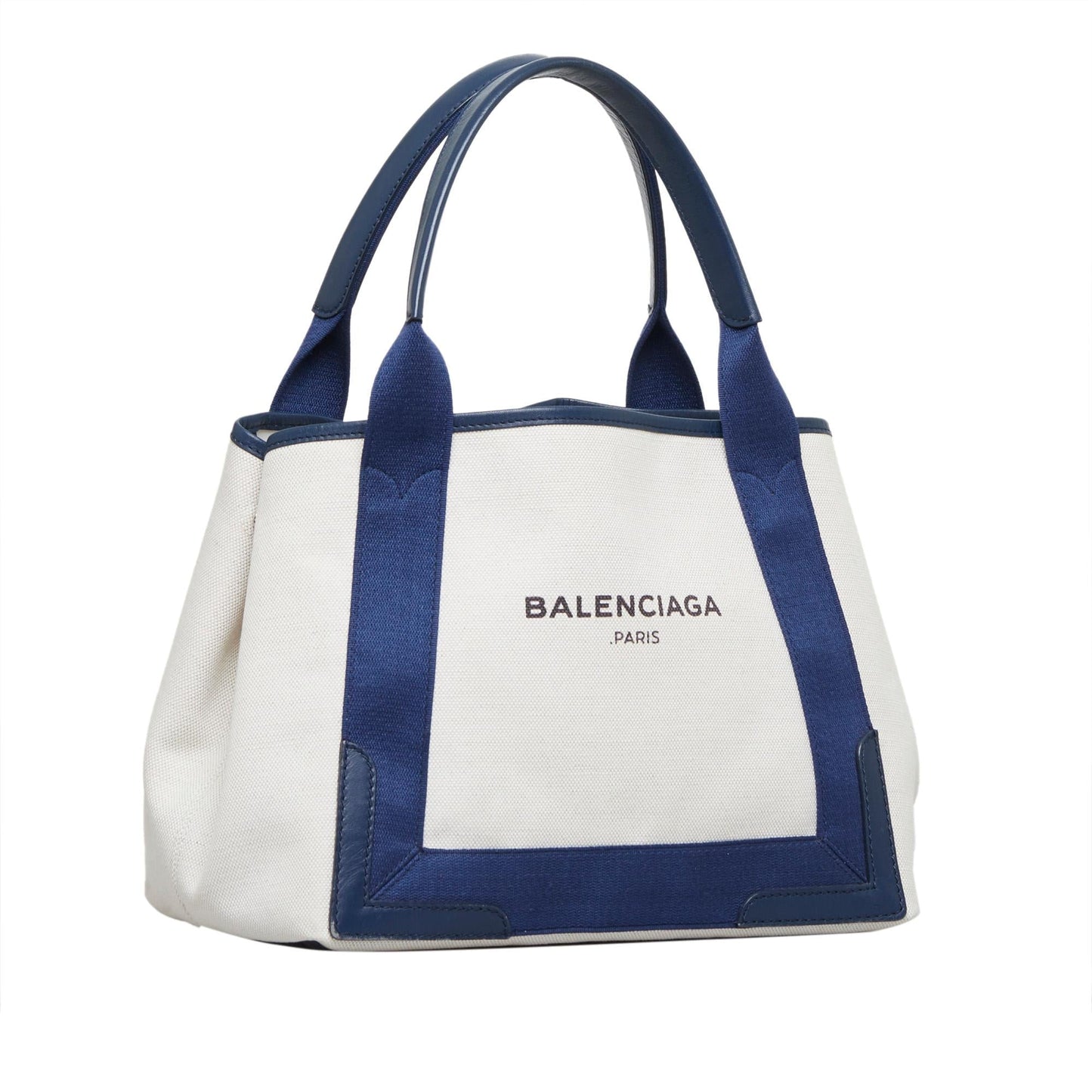 Luxury Balenciaga Navy Cabas S (SHG-WOhAW6)