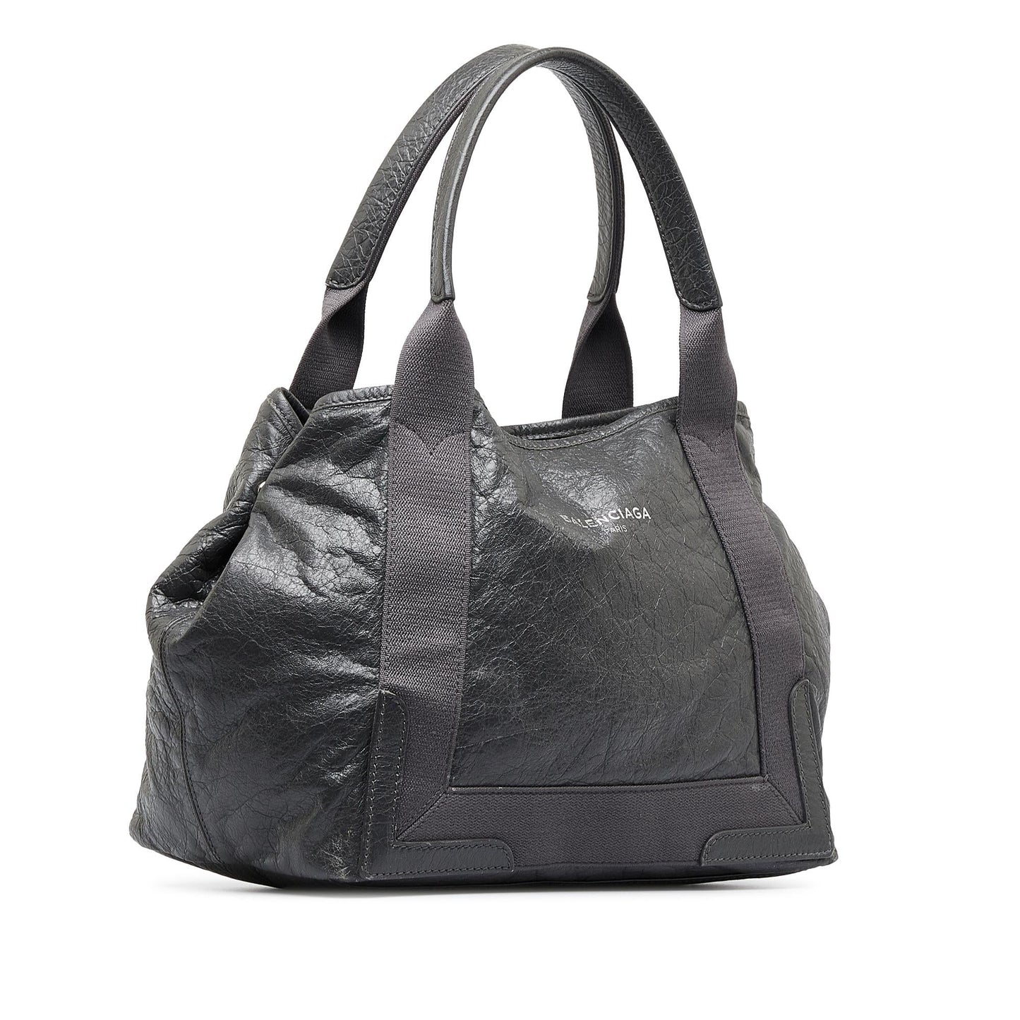 Luxury Balenciaga Navy Cabas S (SHG-qSdkBf)