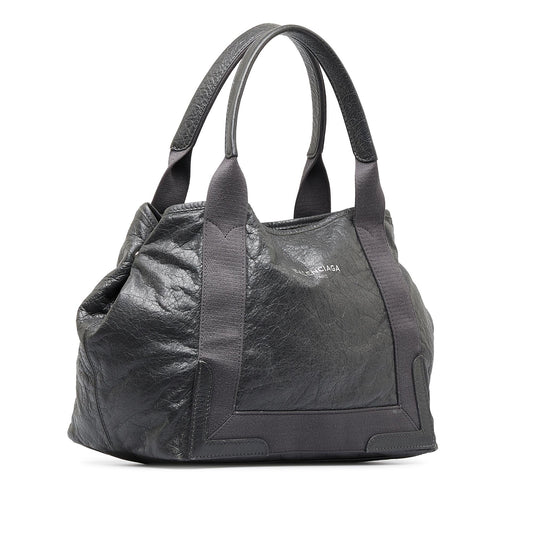 Luxury Balenciaga Navy Cabas S (SHG-qSdkBf)