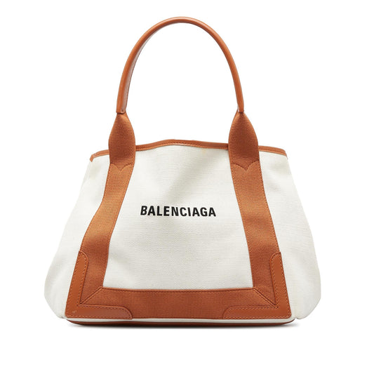 Luxury Balenciaga Navy Cabas S (SHG-frqfB5)