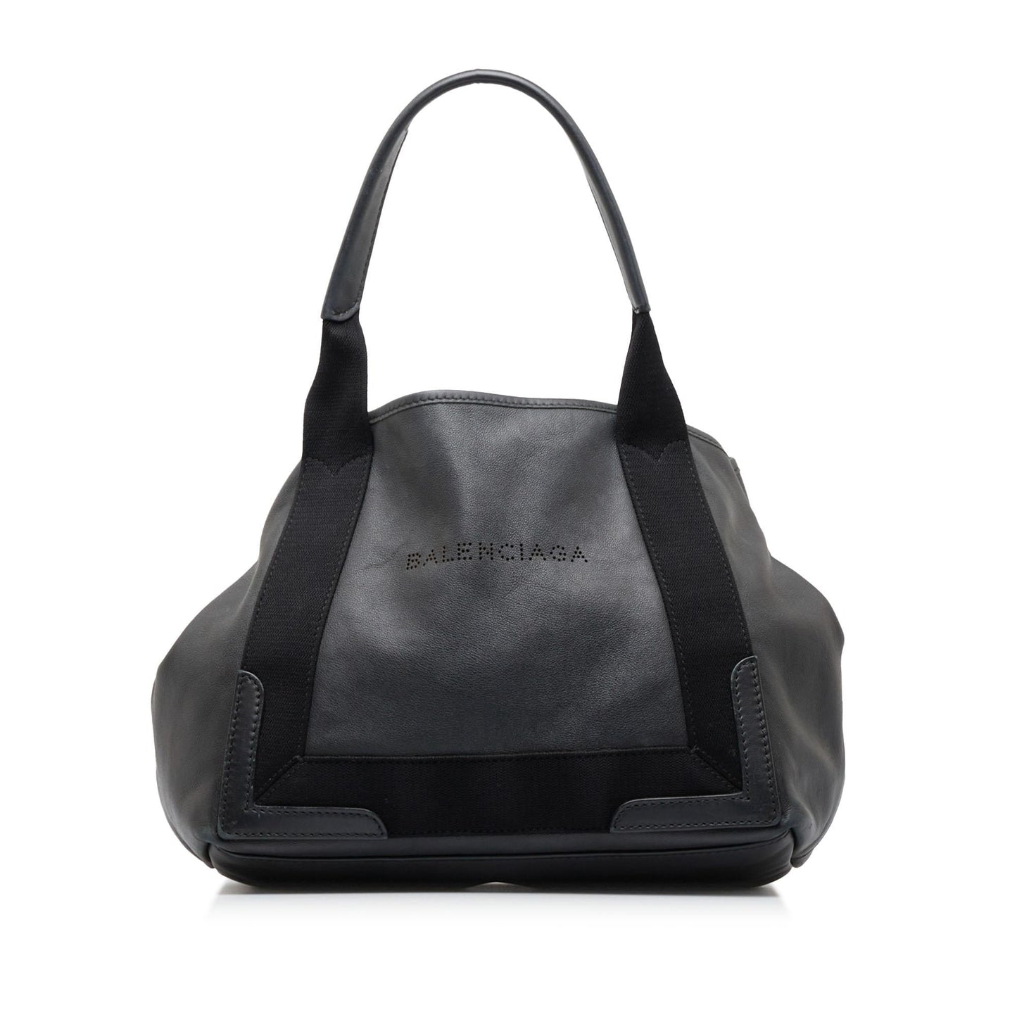 Luxury Balenciaga Navy Cabas S (SHG-jyL3J2)