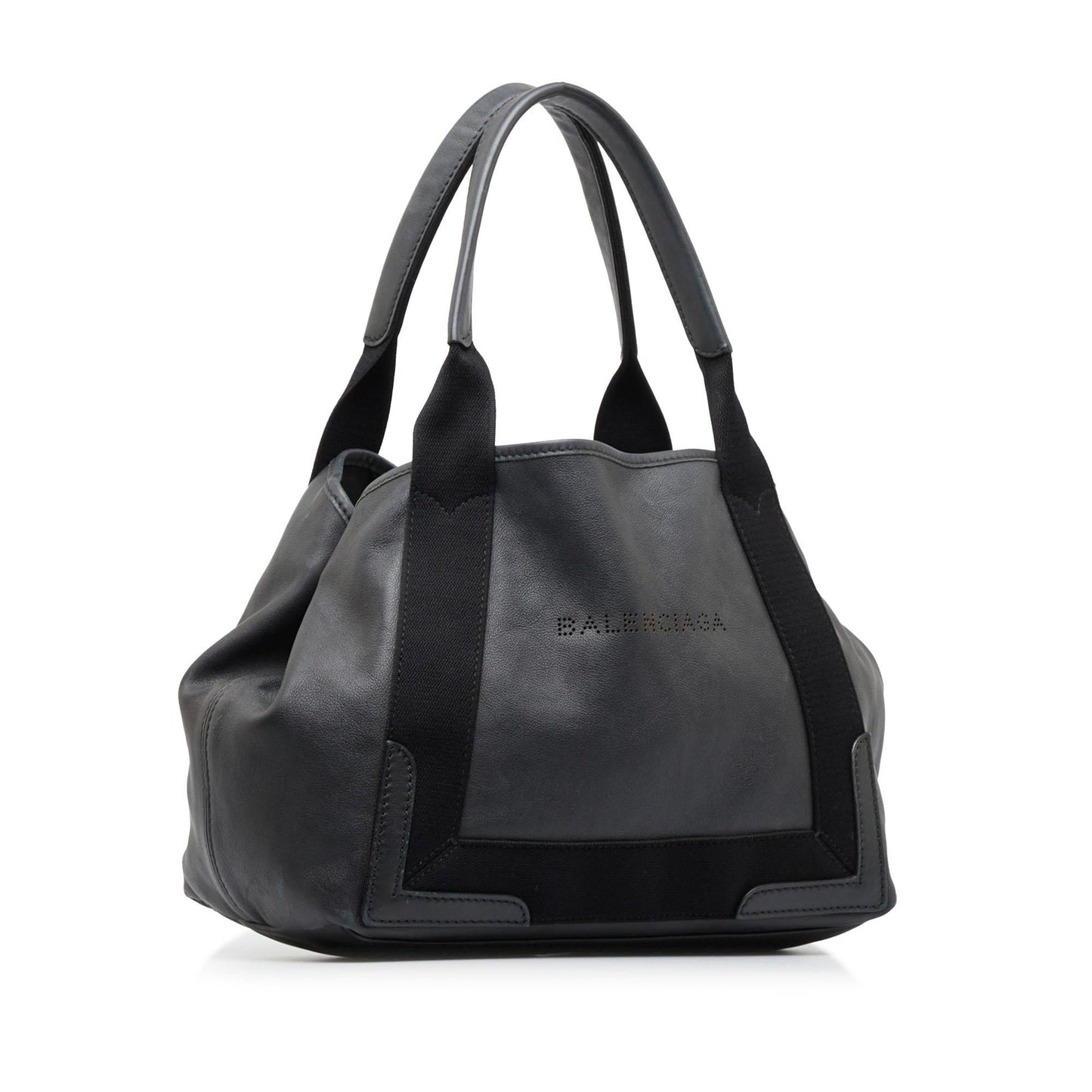 Luxury Balenciaga Navy Cabas S (SHG-jyL3J2)
