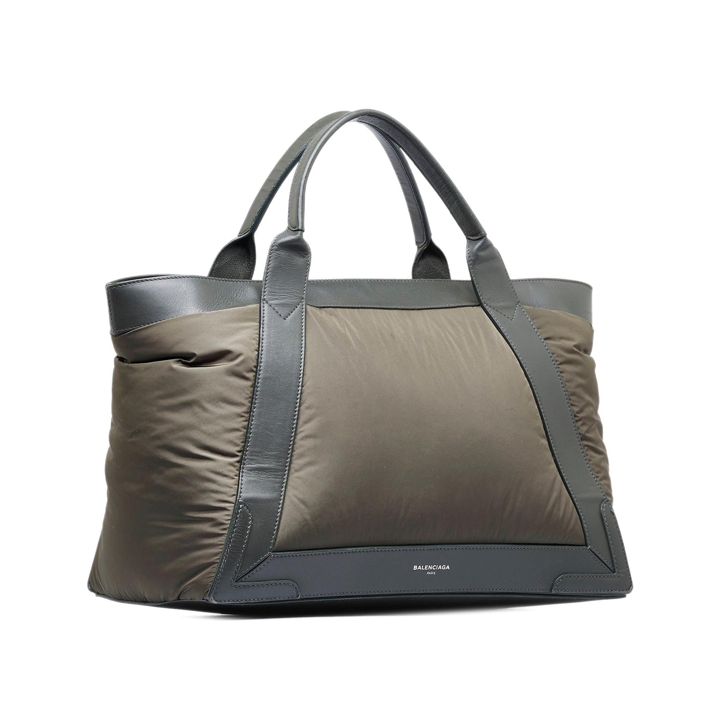 Luxury Balenciaga Navy Cabas Tote Bag (SHG-NK6SLM)