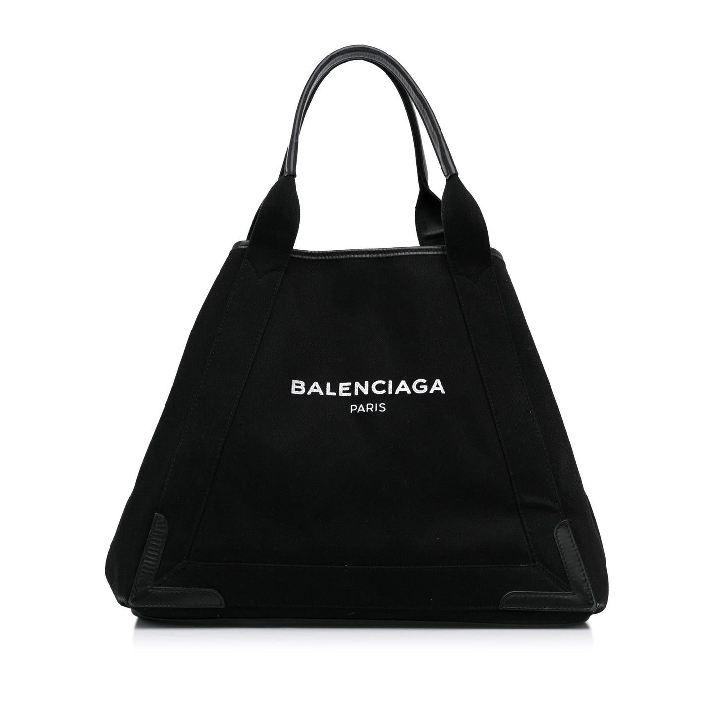 Luxury Balenciaga Navy Cabas Tote M (SHG-ZCKD8U)