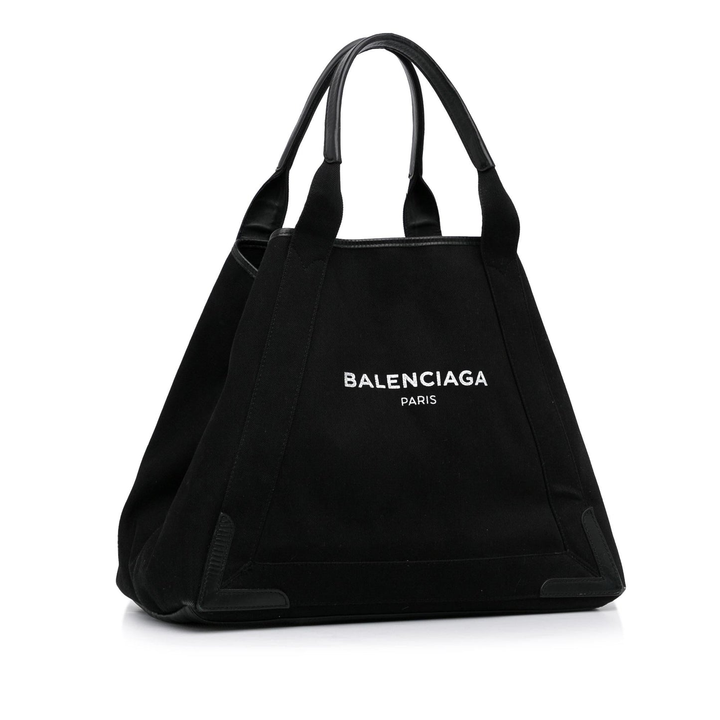 Luxury Balenciaga Navy Cabas Tote M (SHG-ZCKD8U)