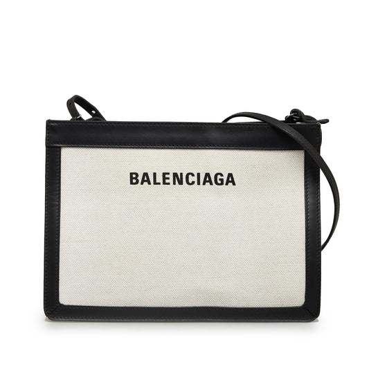 Luxury Balenciaga Navy Pochette Crossbody (SHG-J5vDeJ)