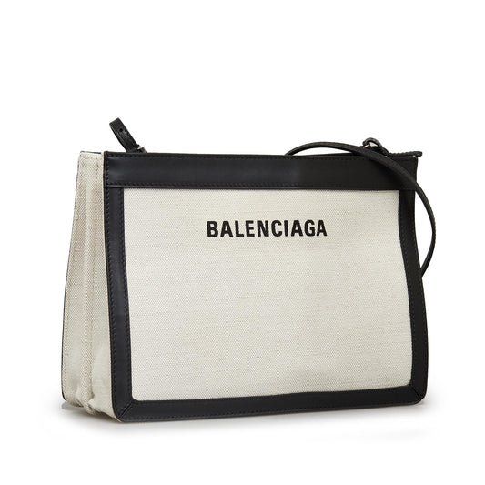 Luxury Balenciaga Navy Pochette Crossbody (SHG-J5vDeJ)