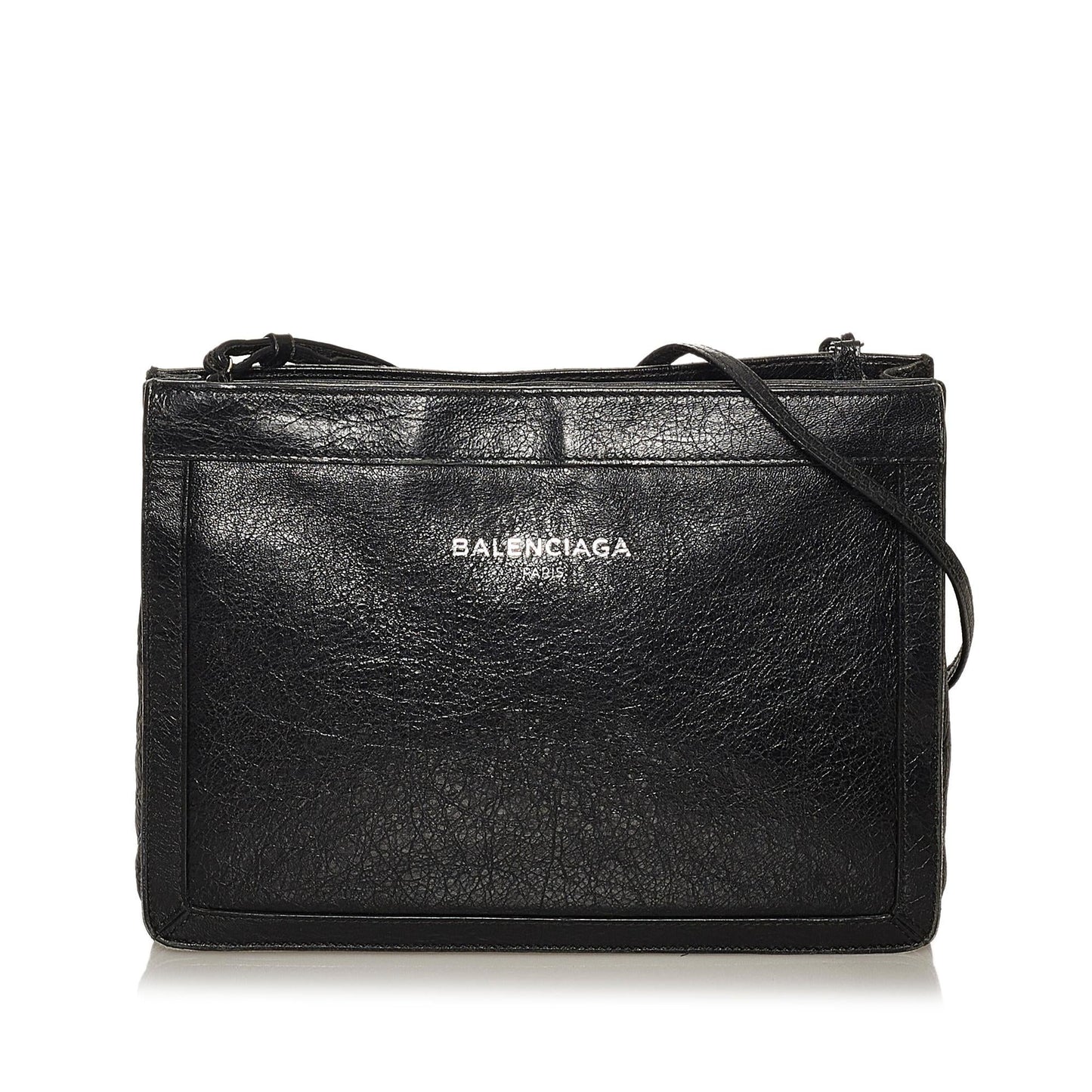 Luxury Balenciaga Navy Pochette S Canvas Crossbody Bag (SHG-28703)