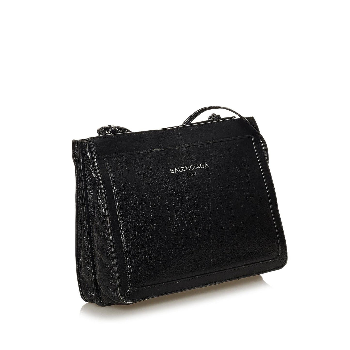 Luxury Balenciaga Navy Pochette S Canvas Crossbody Bag (SHG-28703)