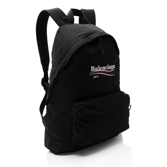 Luxury Balenciaga Nylon Explorer Campaign Backpack (SHF-j0JtUC)