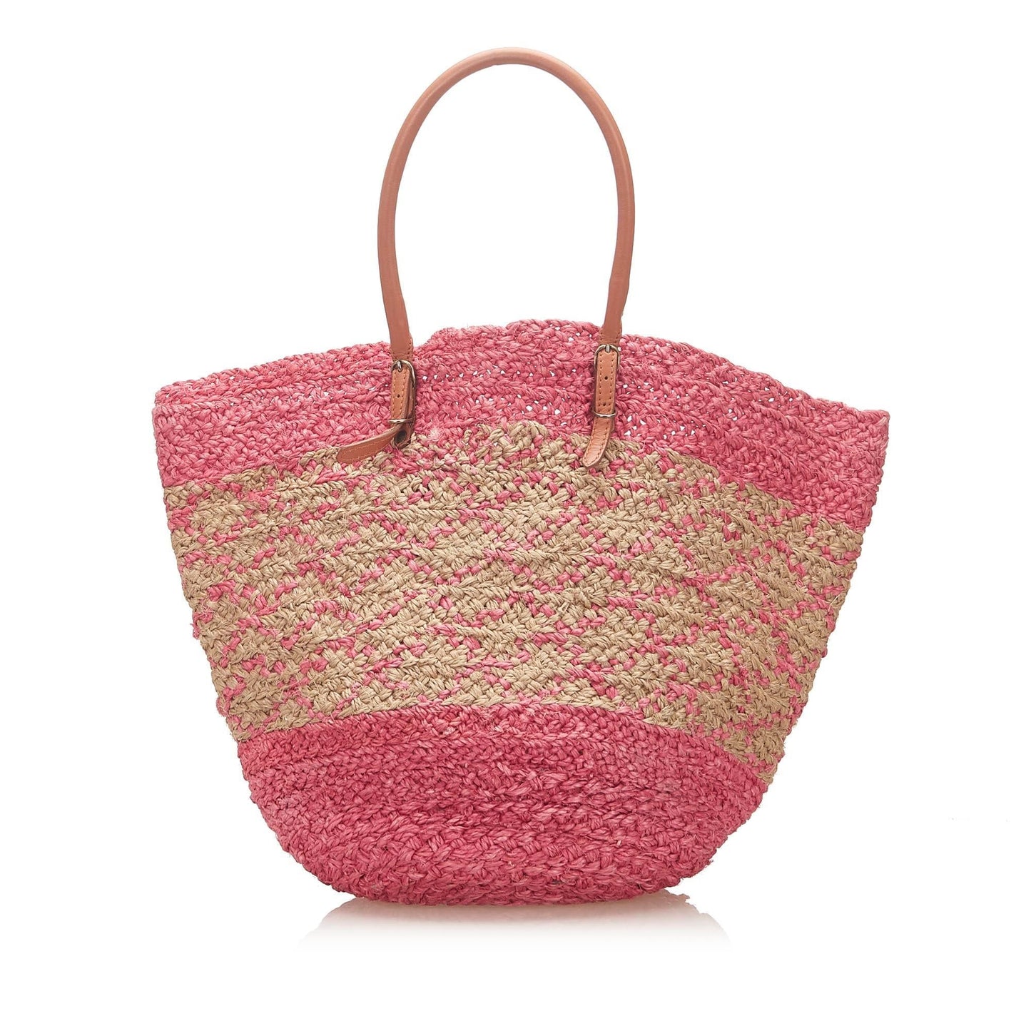 Luxury Balenciaga Panier Raffia Tote Bag (SHG-18408)
