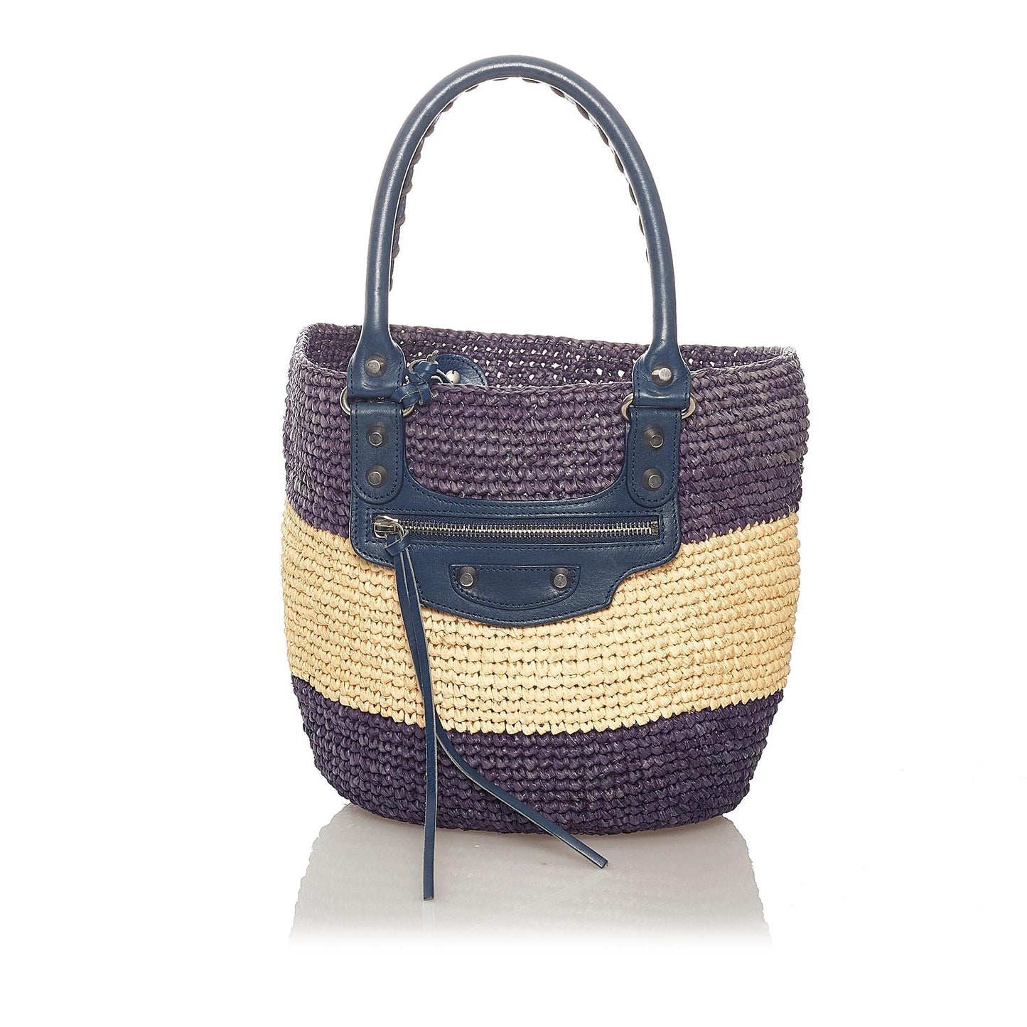 Luxury Balenciaga Panier Raffia Tote Bag (SHG-27286)